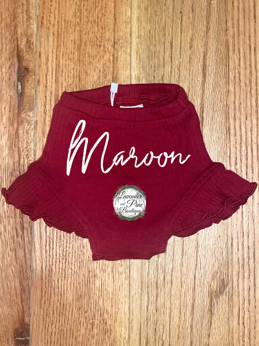 Maroon Shorts